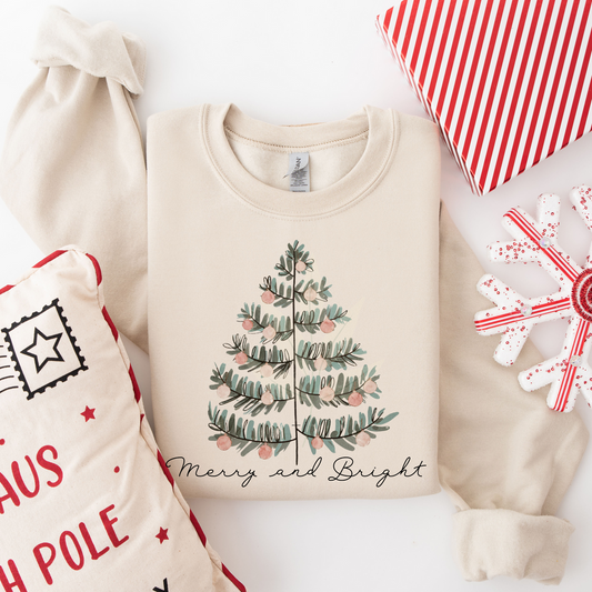 Merry and bright tree