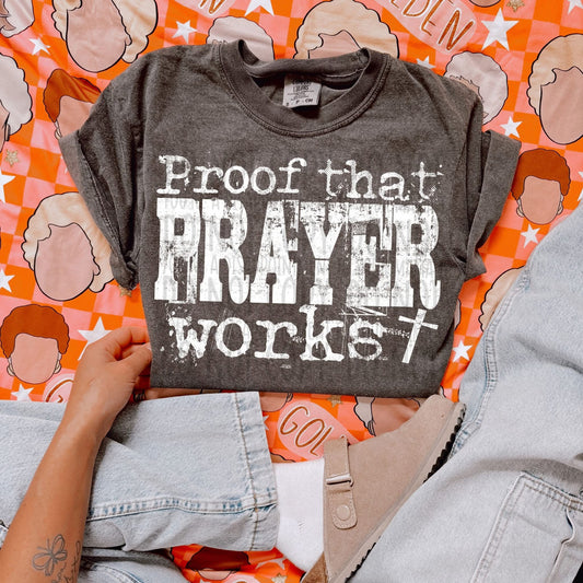 Proof prayer works