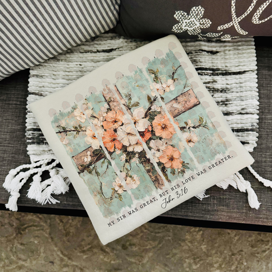 But his love was greater