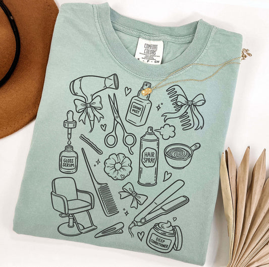 Hairdresser doodle