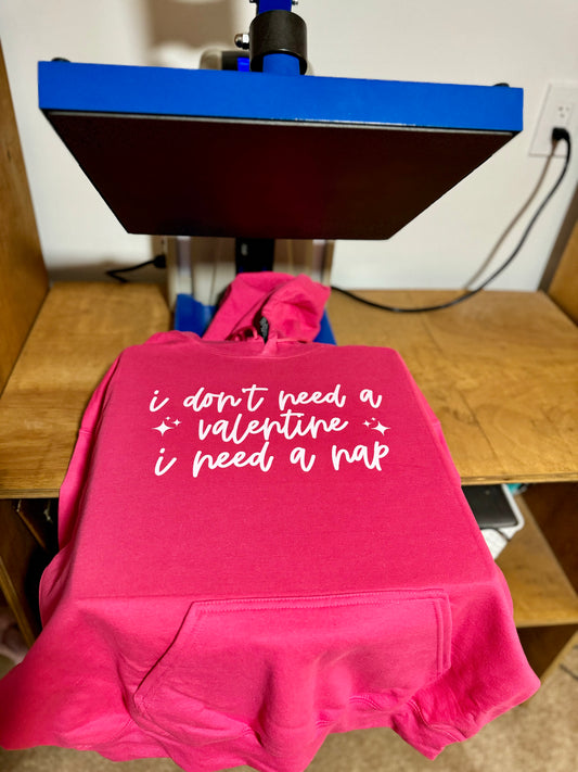 Don’t need a valentine, need a nap